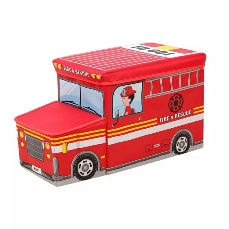 Storage box 263/Cartoon storage Box BUS/Tempat penyimpanan mainan toys