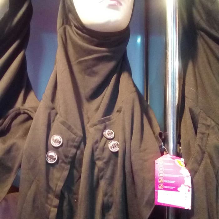 Kerudung instan chevron rabbani original murah size M Grosir Murah