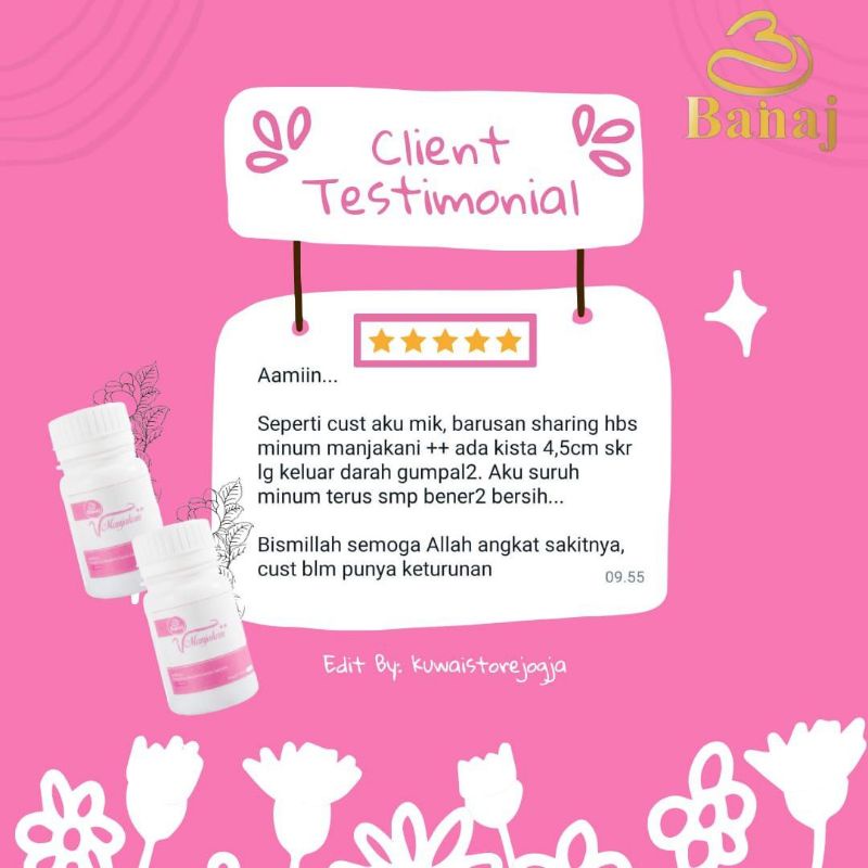 

V Manjakani Plus plus | BISA COD