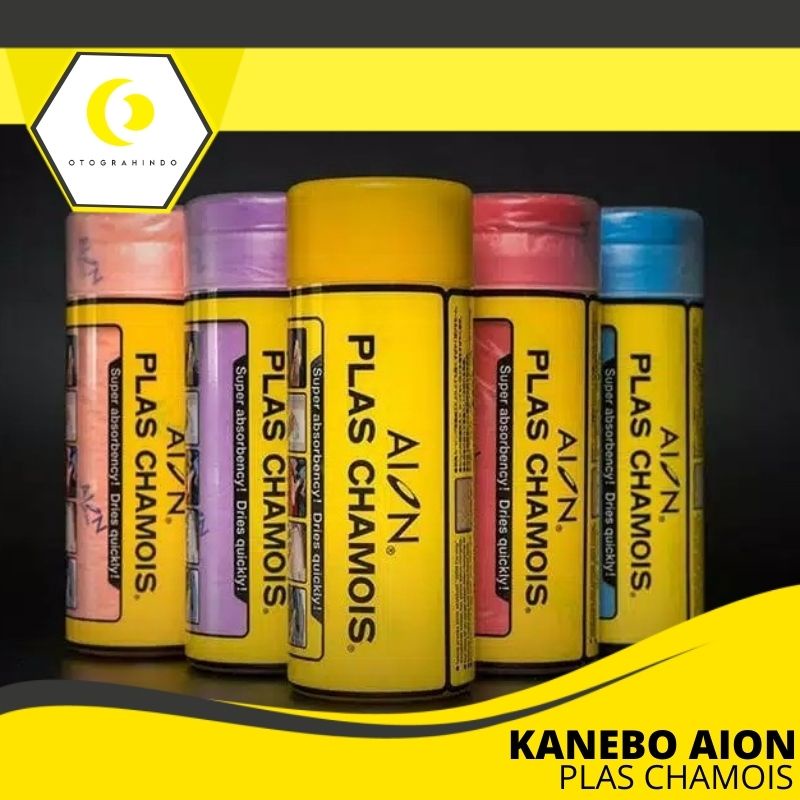 Kanebo Aion Original Plas Chamois Lap Kanebo Aion Asli Tebal Premium Kanebo Pembersih Motor Mobil