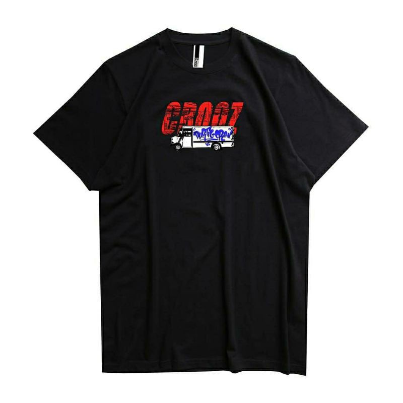 CROOZ VAN DC TSHIRT BLACK- tshirt- kaos- tshirt designs- crooz- croozshophouse