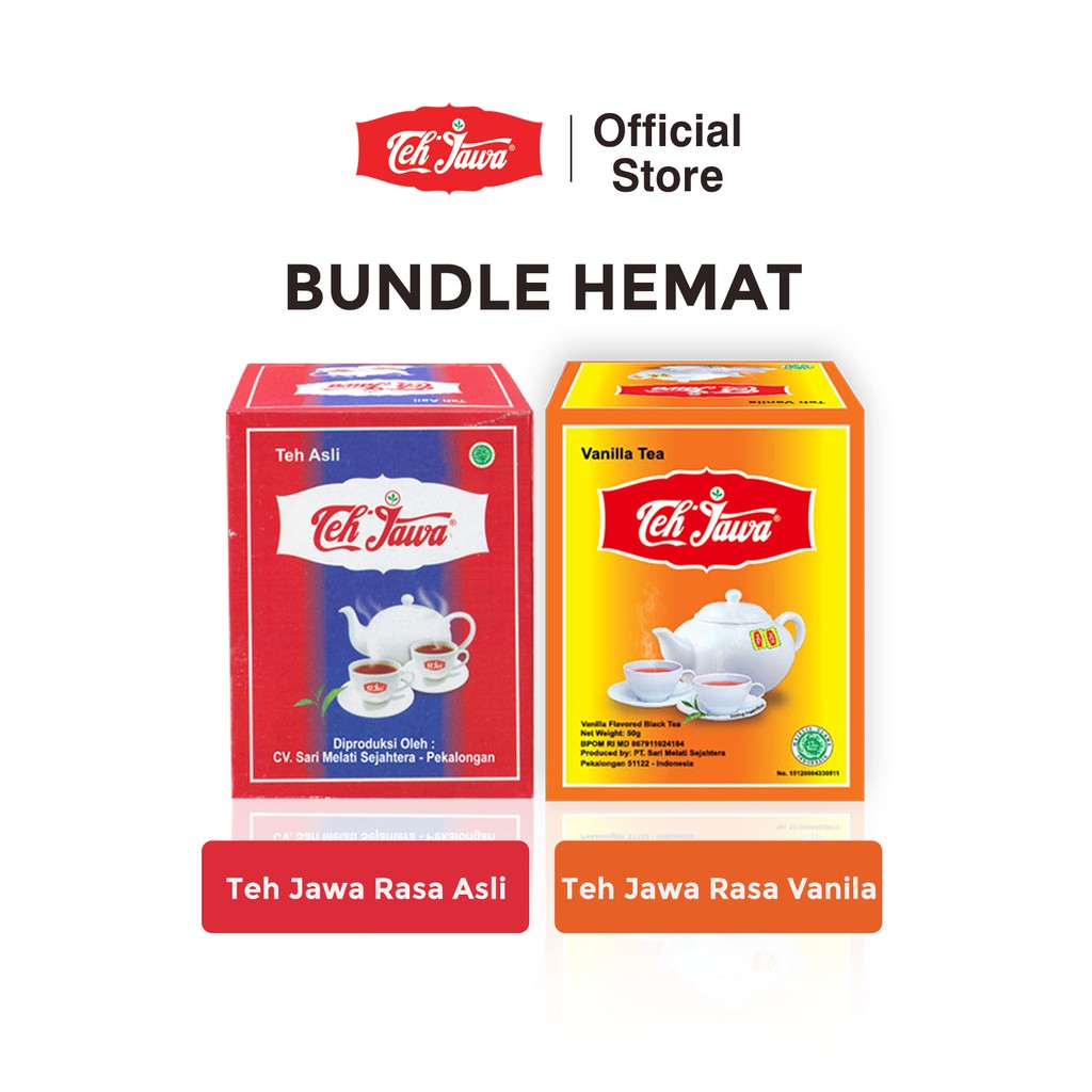 SPECIAL PROMO! Bundle Teh Jawa Rasa Asli dan Vanilla