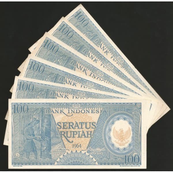 Jual Uang 100 Seri Pekerja Biru Diskon