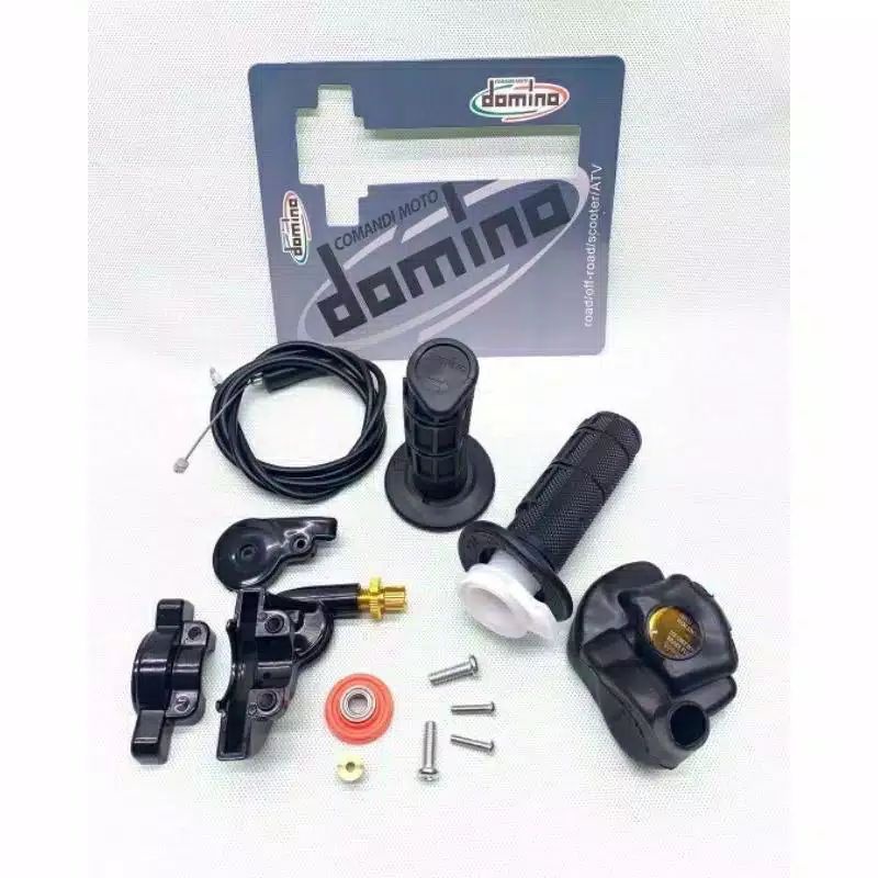 Gas Spontan Domino 1 Kabel Universal KLX CRF RX King Satria Fu D - Tracker