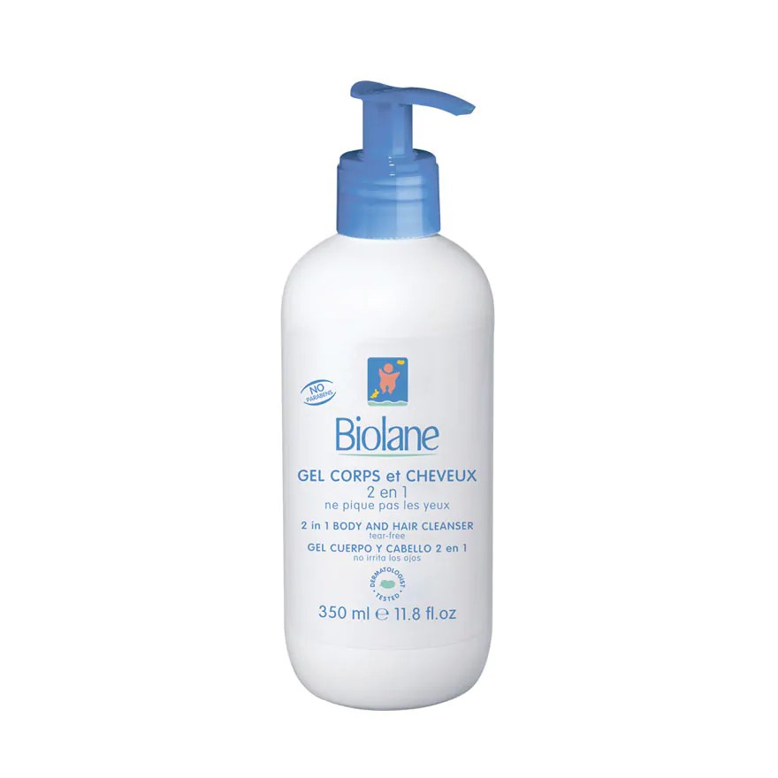 Biolane 2 in1 body &amp; hair Cleanser 350ml