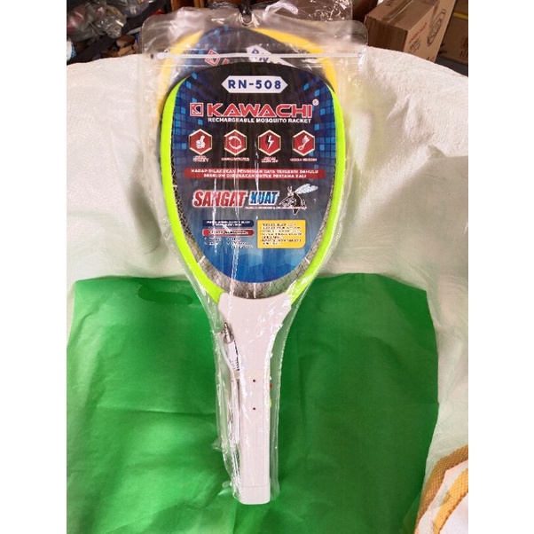 Raket Nyamuk KAWACHI RN-508, Raket Nyamuk Charger/ Cas Kabel Lepasan Kualitas