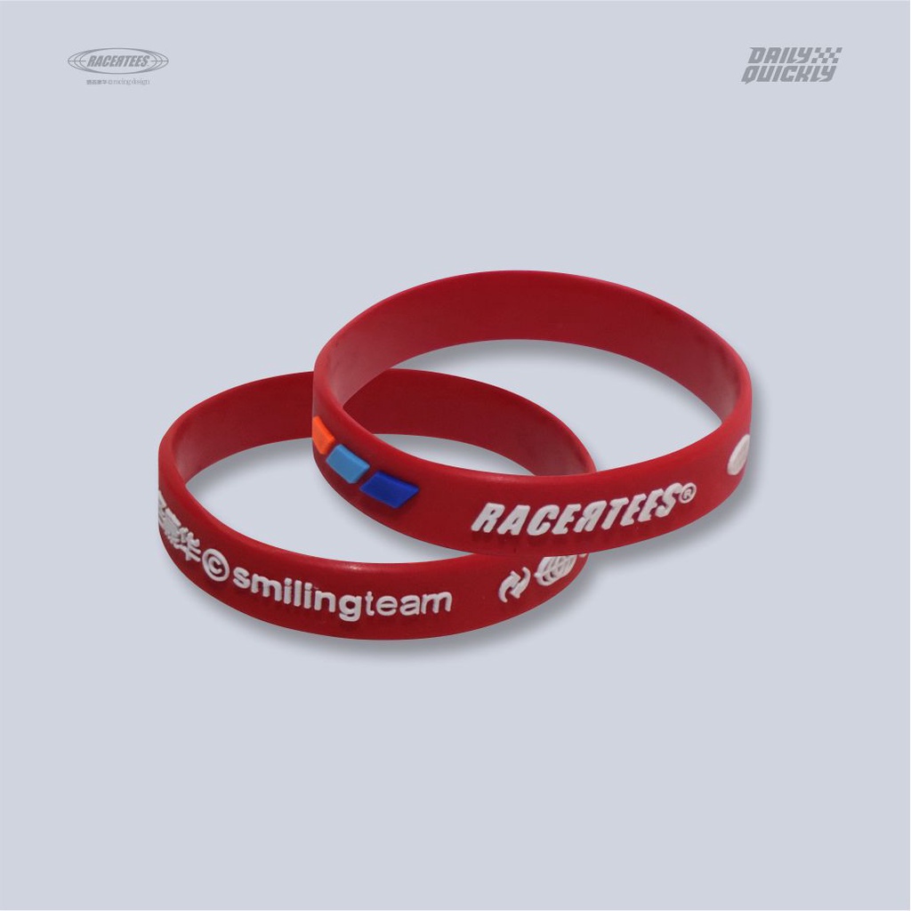 RACERTEES Gelang Karet Maroon MRC.59