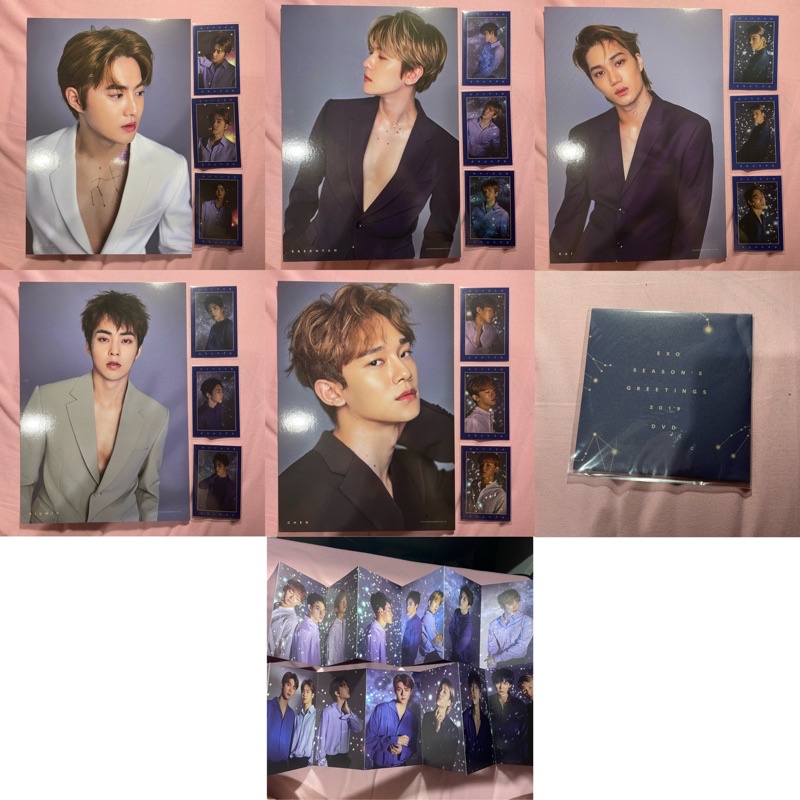 SHARING EXO SEASON GREETING SG 2019 PC PHOTOCARD