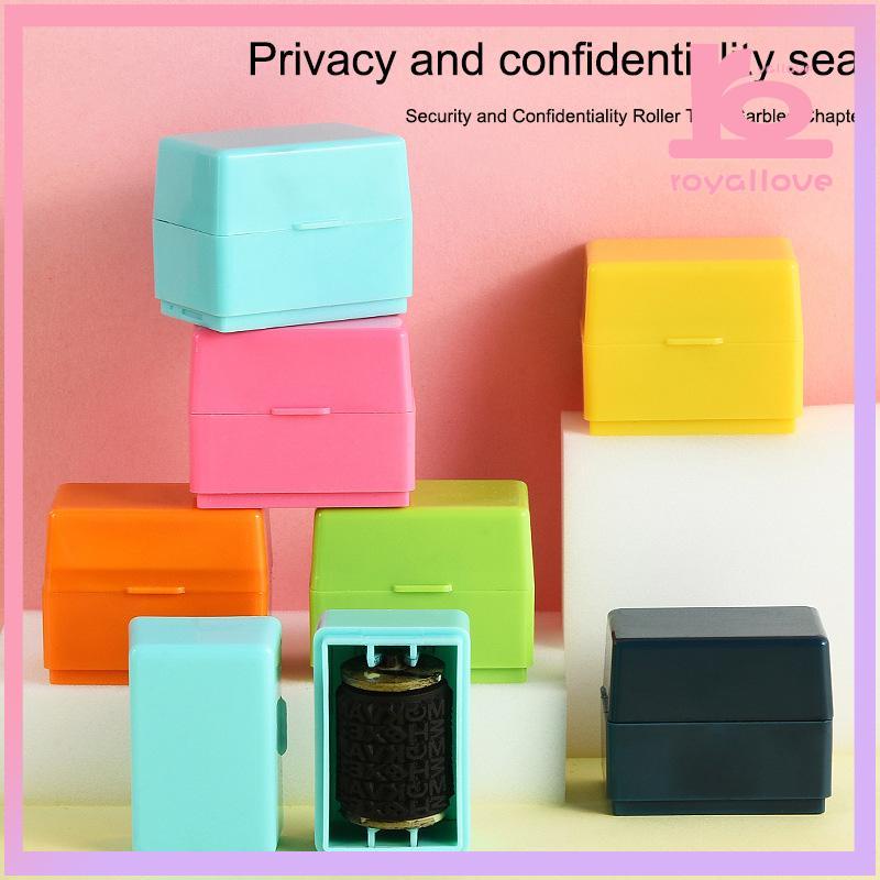 

COD✨Roller Garbled Seal Express Single Privacy Smear Cover List Dokumen Kontrak Data Smear Cover-love