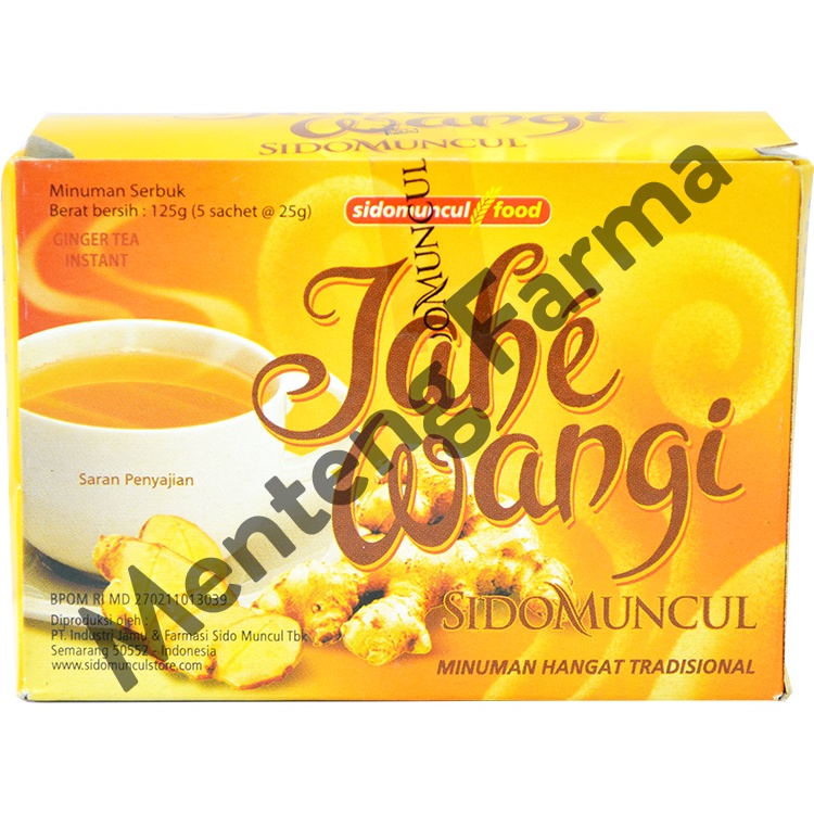 Jahe Wangi Sidomuncul Isi 5 Sachet - Minuman Hangat Tradisional