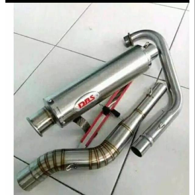 Knalpot racing DBS bulet cincin buat motor .Vixion.satria fu.mx new./mx lama.sonic.cbr 150 dll.