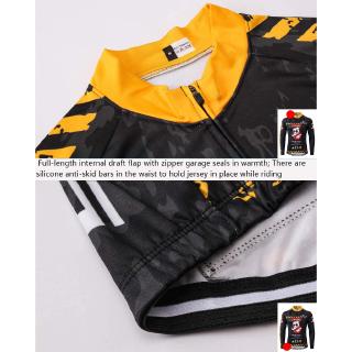 Pakaian Jersey Pria Model Lengan Panjang Bahan Cepat