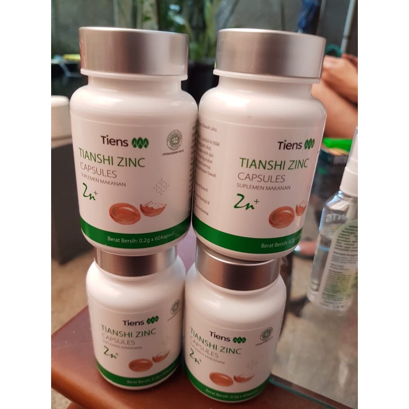 PROMO TIANSHI ZINC CAPSULES • TIENS Suplemen Makanan