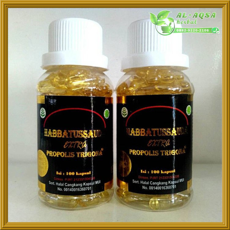 

Trigona 100 Kapsul Habbatusauda Propolis