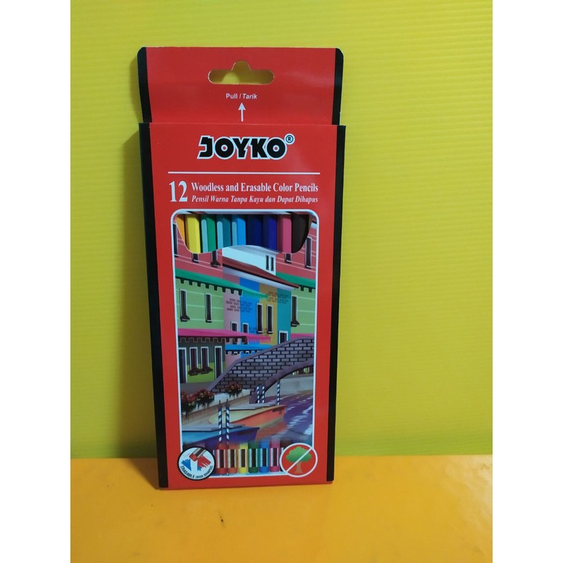 

Pensil Warna JOYKO 12 W Dapat di Hapus