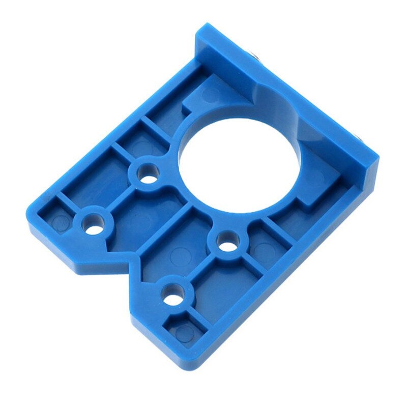 Alat Bantu Bor Engsel Pintu Hinge Hole Drill Guide Woodworking Locator Positioner 35 mm - CDB35 - 7ROTBTBL Blue