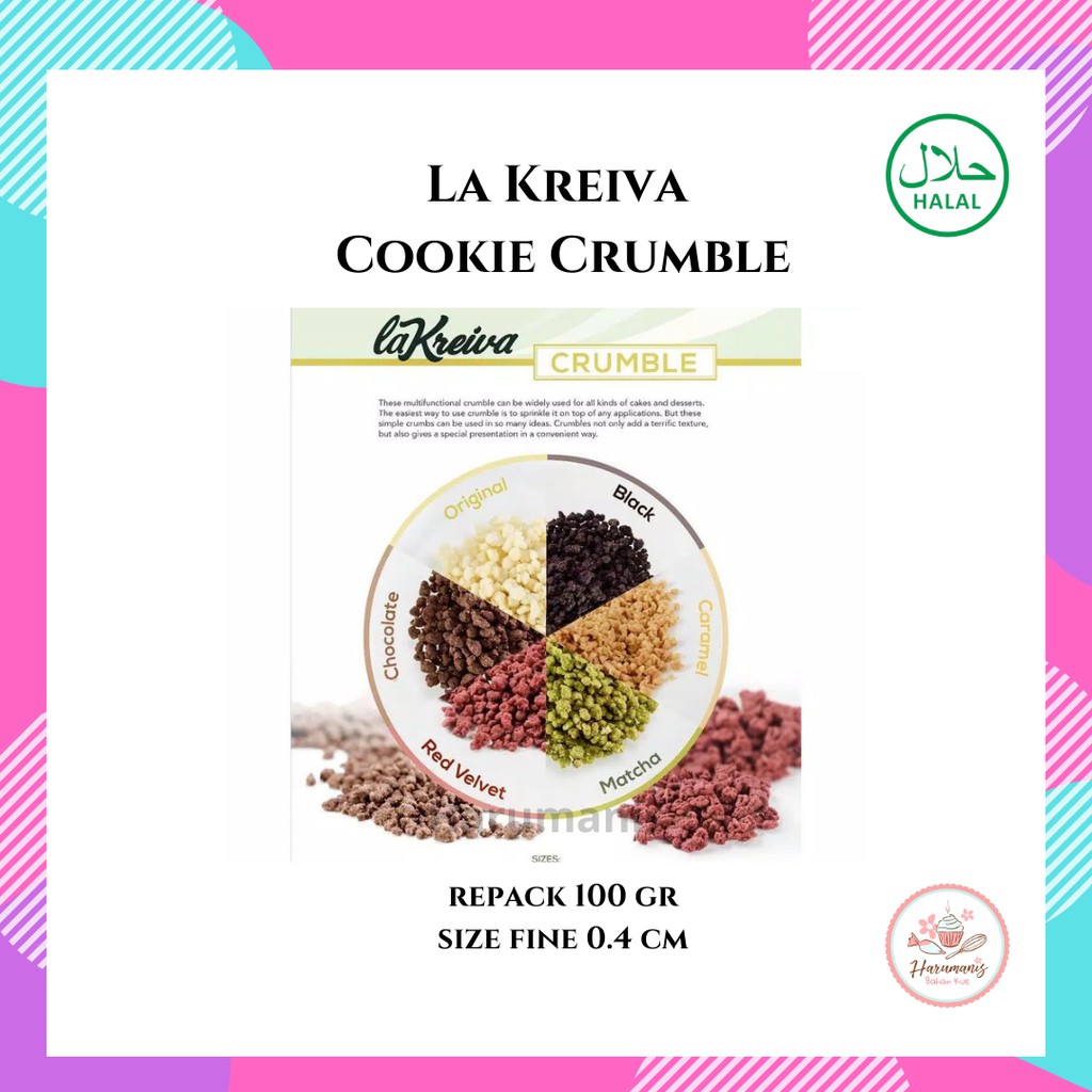 

Lakreiva La Kreiva Cookie Crumble Topping 100gr