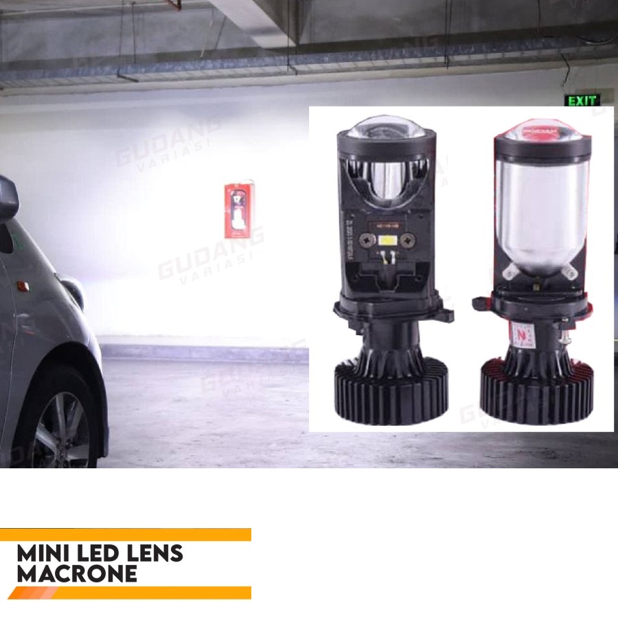 Lampu LED Mini Lens Macrone