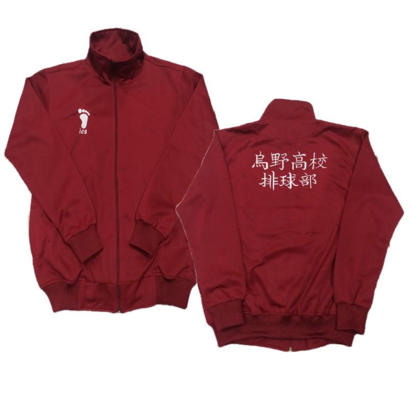 haikyuu karasuno ics jaket anime haikyuu/inarizaki/nekoma/fukurodani