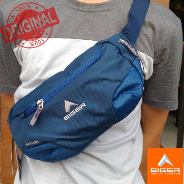 EIGER1989 TAS SELEMPANG  RATLER BLU TAS SELEMPANG ORIGINAL KEREN MURAH AWET TAS SANDANG TAS WANITA O