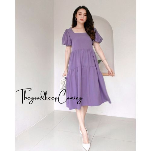 Felixa Dres Jumbo | Dress Jumbo Wanita | Dress Big Size| Dress Korea Korea Style | Plus Size Clothin