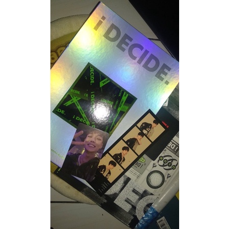 Photocard Bobby & Photostrip Yoyo I DECIDE Green Official
