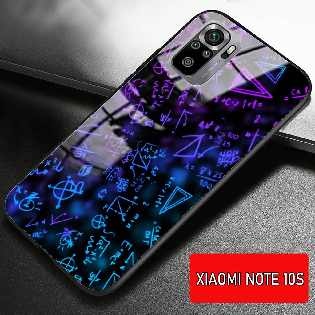 Softcase Glass Kaca XIAOMI REDMI NOTE 10 S - Casing HP XIAOMI REDMI NOTE 10 S [ S18].