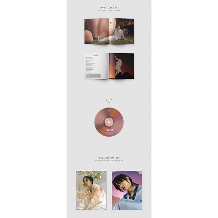 KAI - 2nd Mini Album Peaches (Digipack / Photobook)