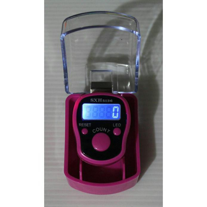 Tasbih Digital Led Buat Dzikir Alat Bantu Hitung