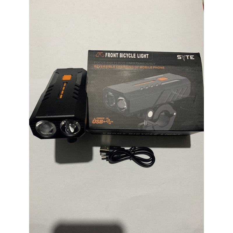 Lampu depan Syte / Front Bicycle Light ST-J631