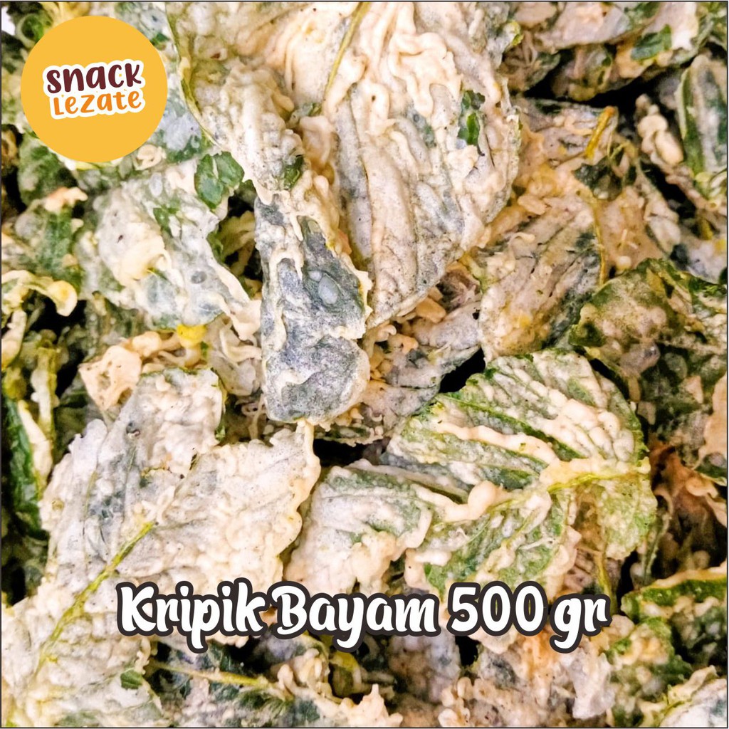 

Sedap Snack - Kripik Bayam 500gr Gurih Enak Renyah Murah / Keripik Bayam Kiloan/ Kripik Bayam Crispy Kiloan