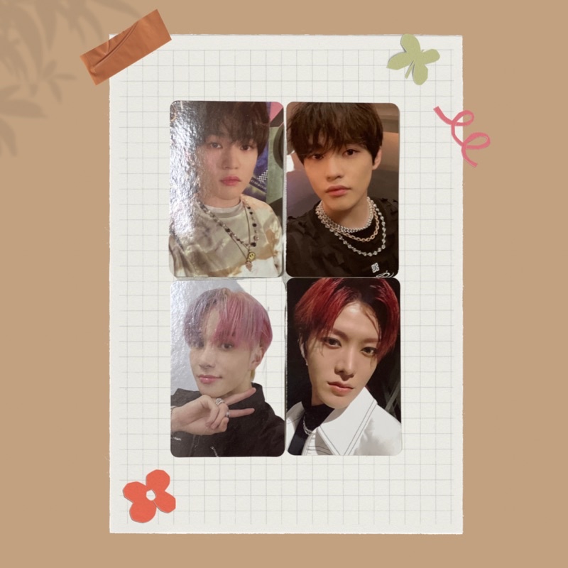 [READY STOCK] NCT 2021 Random Photocard Earthquake Jungwoo, Yuta & Dreaming Chenle