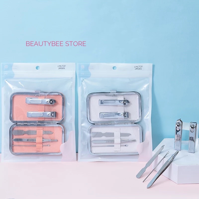 MENIPEDI SET / MENICURE SET / BEAUTY SET / GUNTING KUKU ISI 5 STAINLESS STEEL C0181