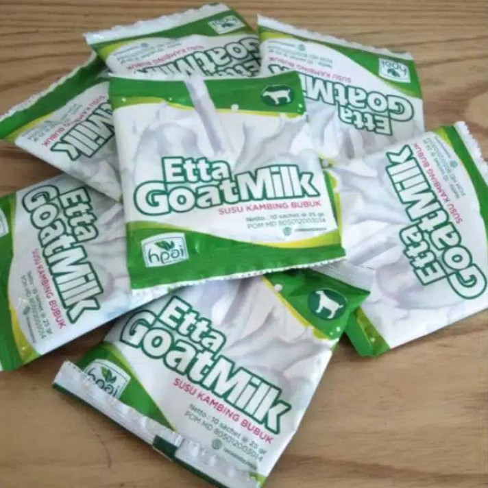 

Susu Kambing - EGM Etta Goat Milk per Sachet