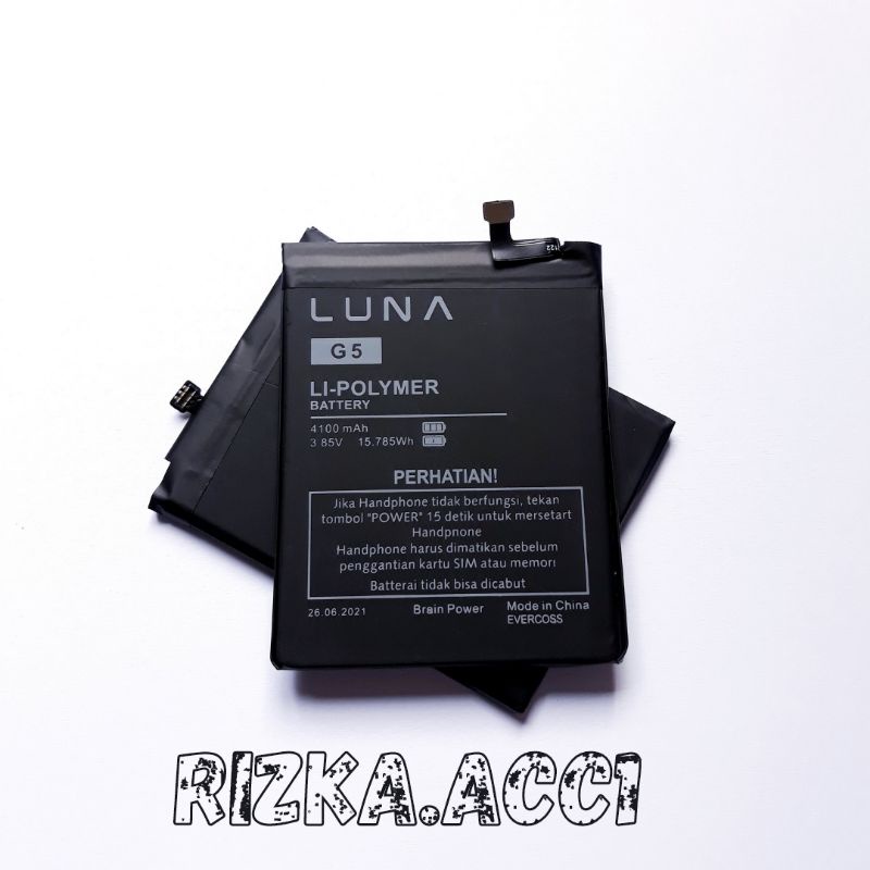 Baterai Batre Luna G5 / LUNA G5 / X Pro Original Battery Batere Hp