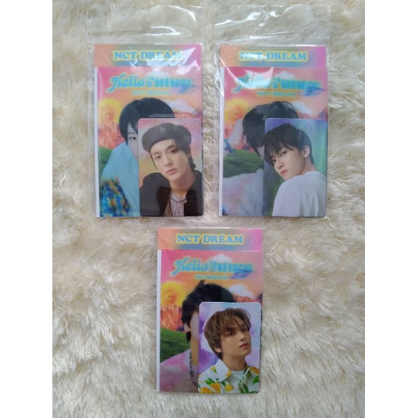 [SEALED] NCT DREAM HELLO FUTURE MD 3D LENTICULAR HAECHAN JENO JAEMIN PHOTOCARD PC