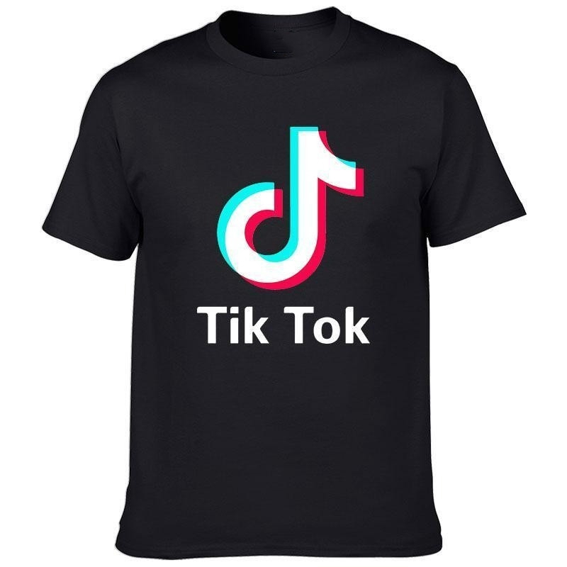 Tik Tok Print T Shirt Shop Clothing Shoes Online