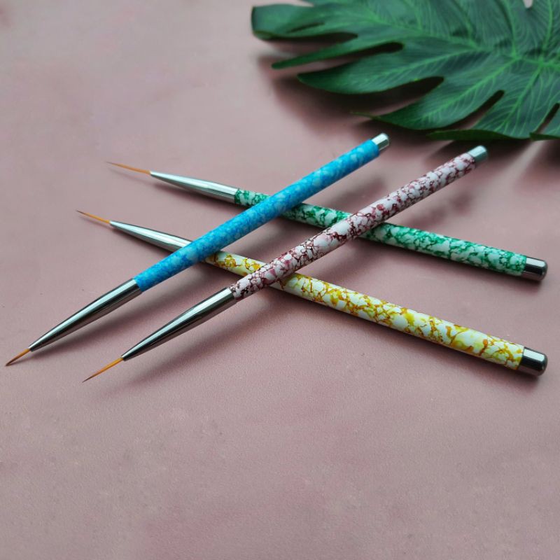 Brush Liner Drawing Kutek Gel Nail Art Marble (NP-39)