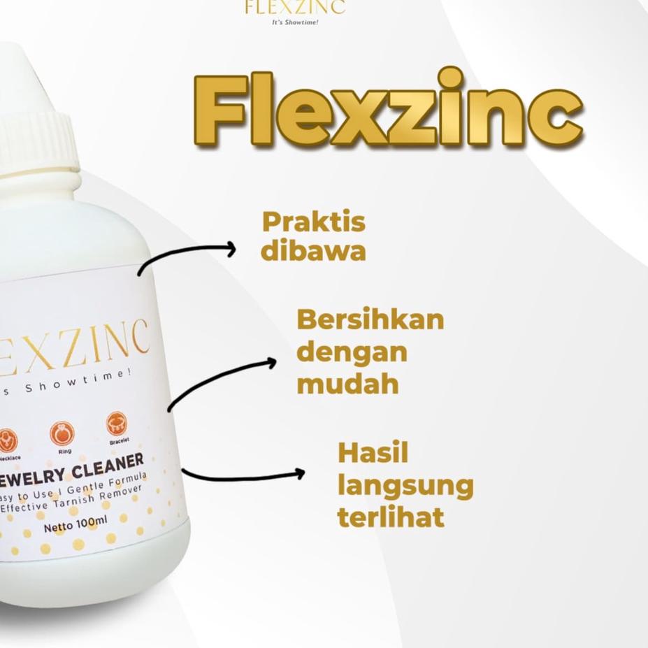 Harga diskon Flexzinc Jewelry Cleaner - 1x Flexzinc + free Sikat [KODE98]