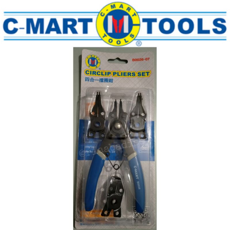 TANG SNAP RING SET 5" C-MART LEPASAN LURUS BENGKOK