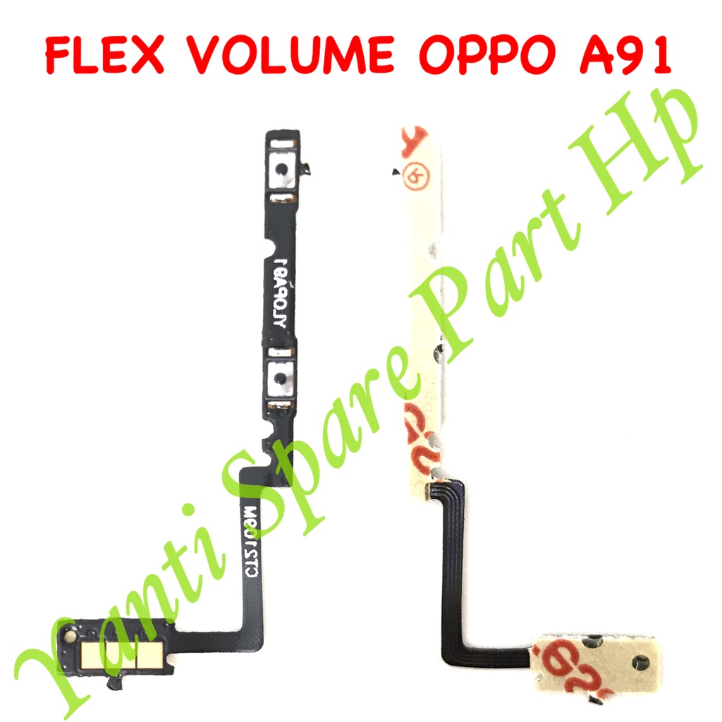 Flexible Volume Oppo A91 Original Terlaris New