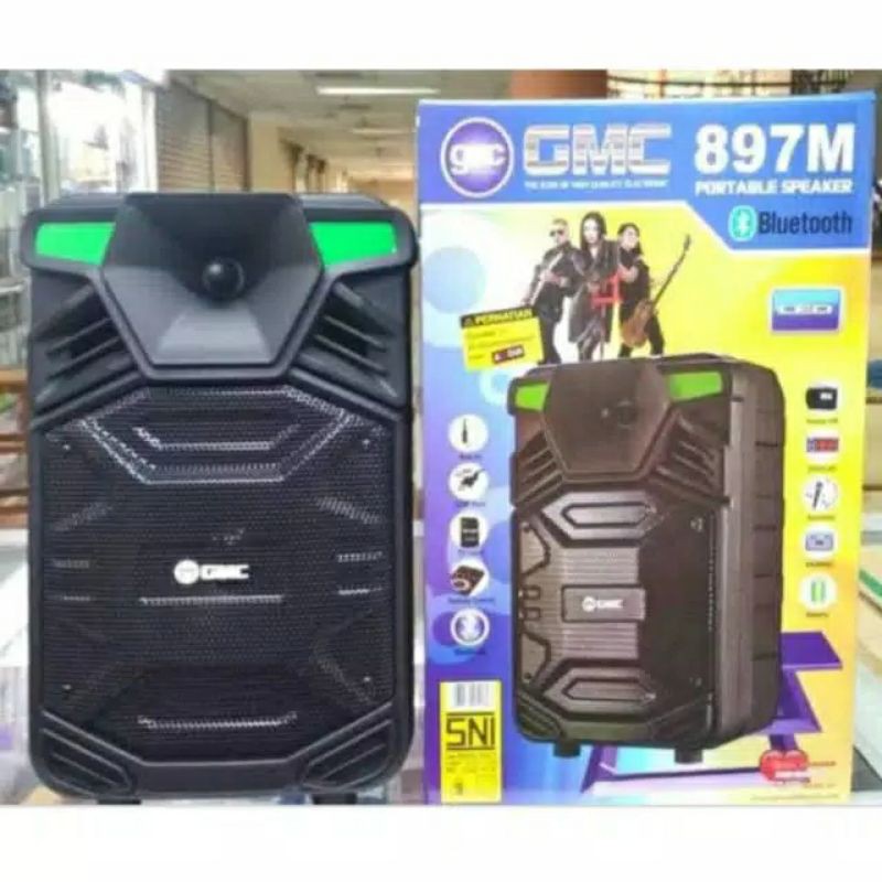 SPEAKER BLUETOOTH MULTIMEDIA GMC 897M SPEAKER GMC 897M