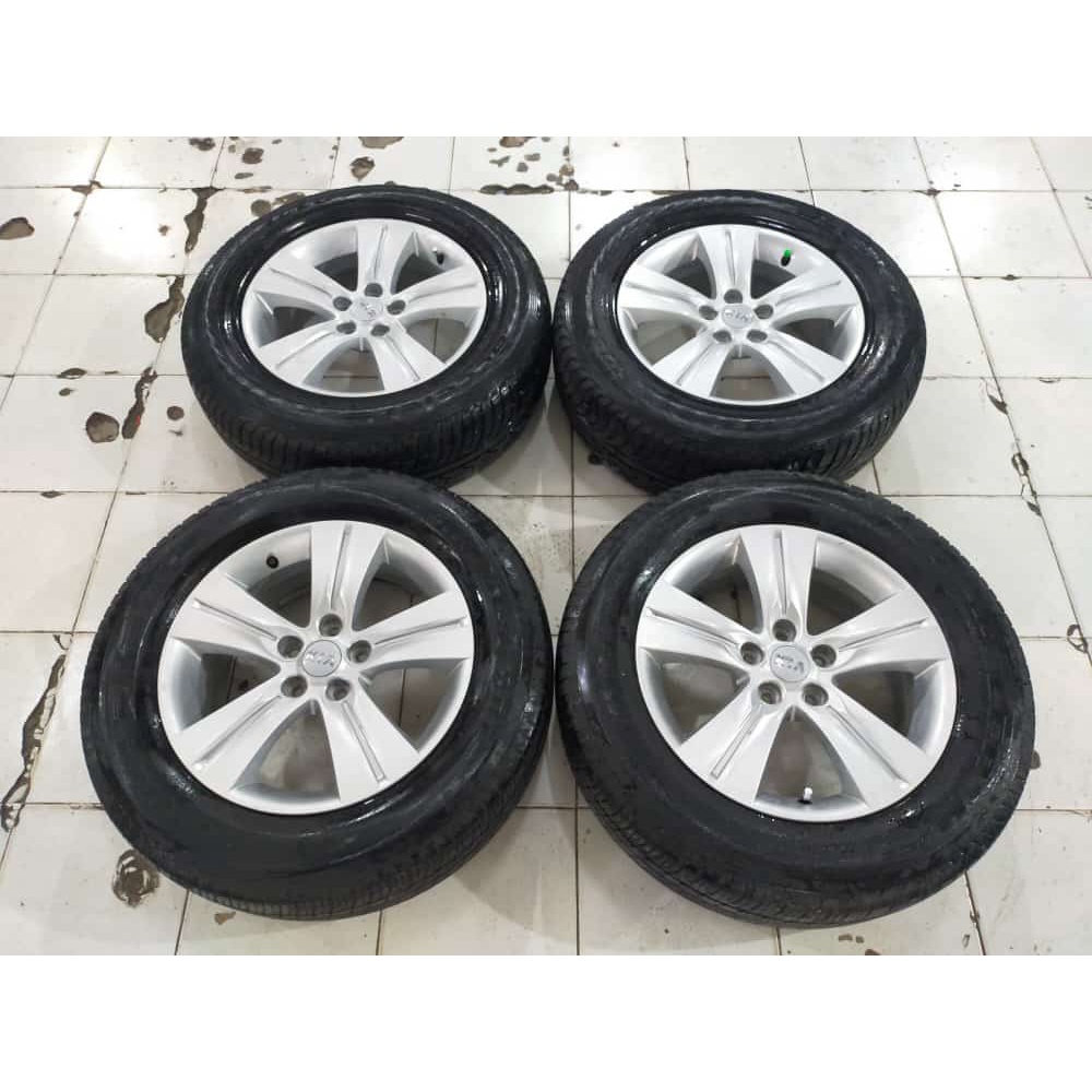 Dijual Velg Second Copotan Mobil KIA SPORTAGE & BAN 225 65 R17