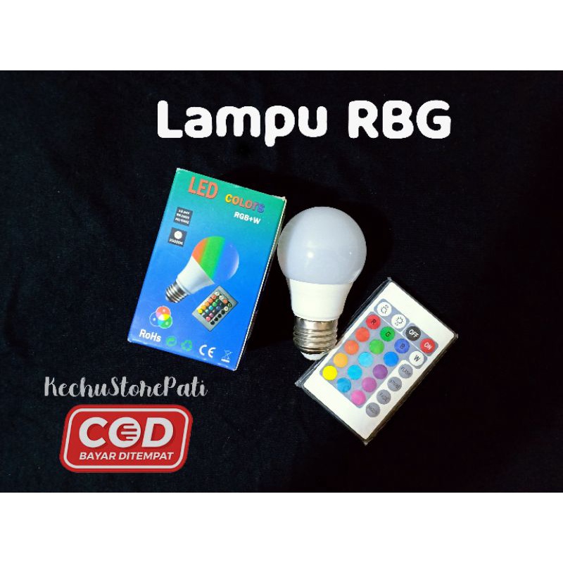 lampu RGB Remot Warna Warni