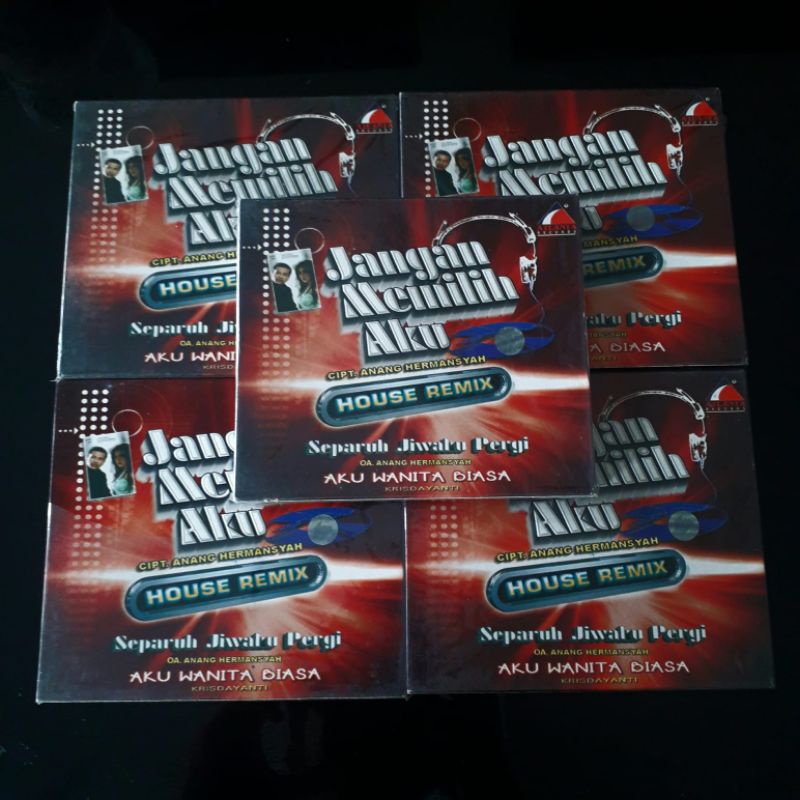 CD ANANG HERMANSYAH & SYAHRINI - Jangan Memilih Aku - CD Dance House Remix Music