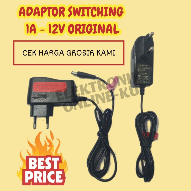 ADAPTOR SWITCHING 1A 12V KOREA