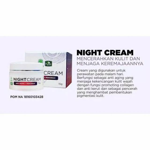 Night cream HPAI HNI