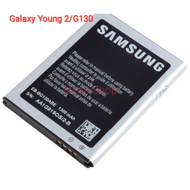 BATERAI BATTERY BATRE ORIGINAL 99% SAMSUNG YOUNG 2/G130