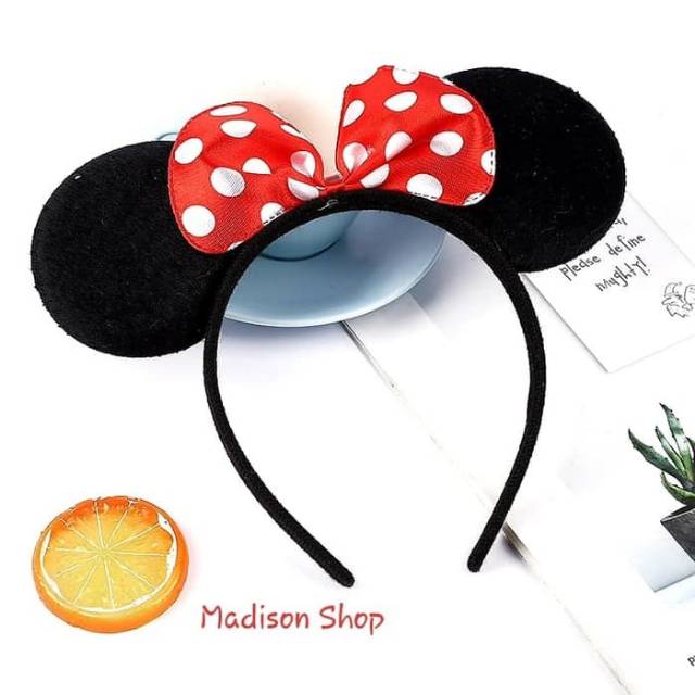 Bando Mickey Mouse Disneyland Murah Bando Kuping Tikus Kostum Cosplay