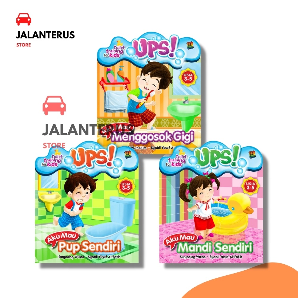 buku cerita anak - bestari kids - seri toilet training